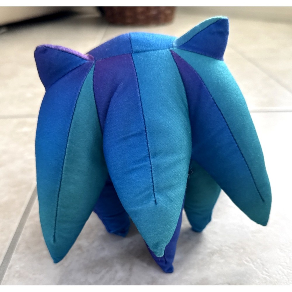 Gradient Sonic the Hedgehog SEGA Plush 10" Plush Authentic Stuffed Toy Licensed - Picture 3 of 9